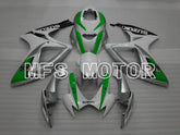 Suzuki GSXR600 GSXR750 2006-2007 Injection ABS Fairing - Factory - White Green - MFS6436